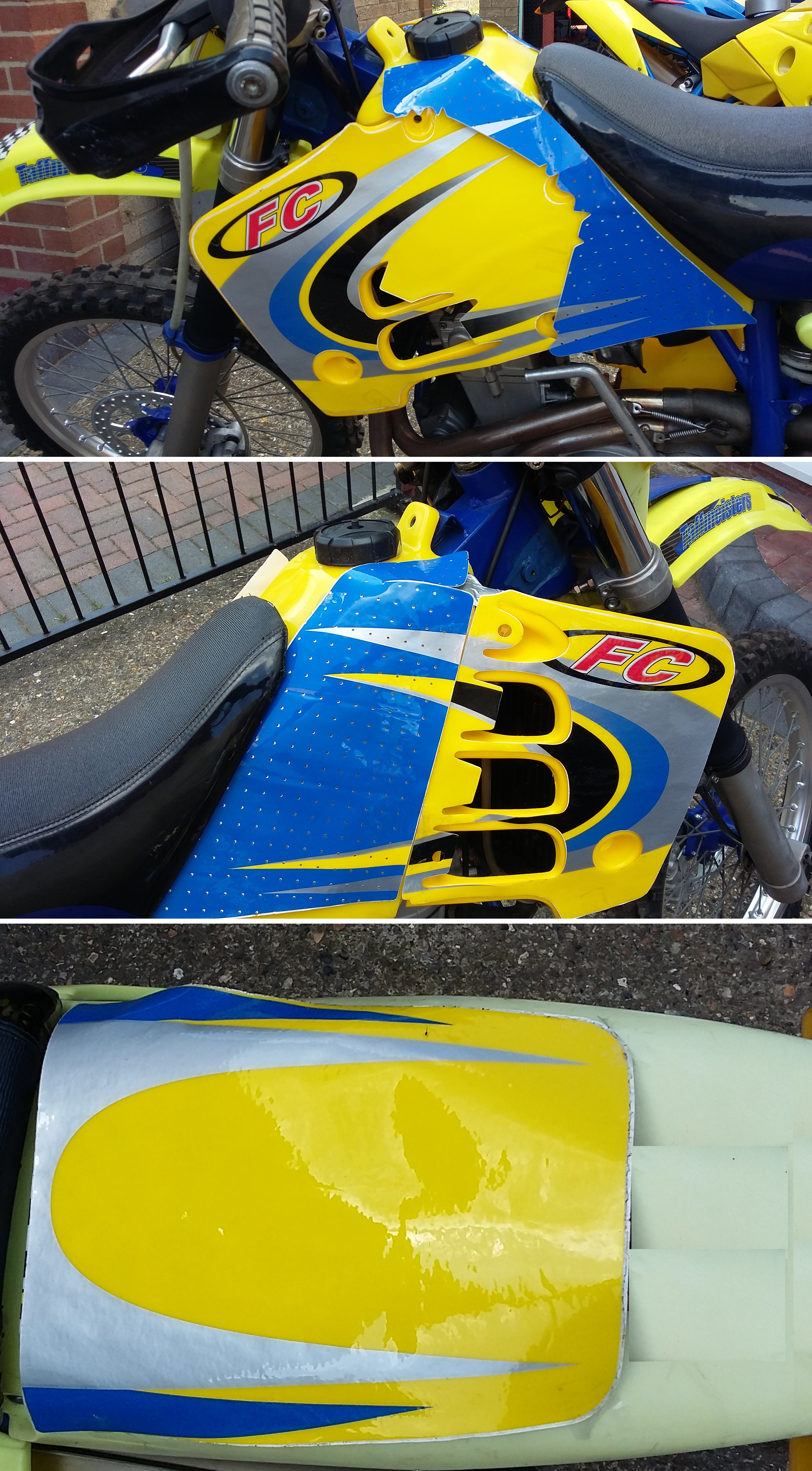 199115 - Smets Replica* FC DECAL SET (1990-)1997-1999 (shown on FE tank)